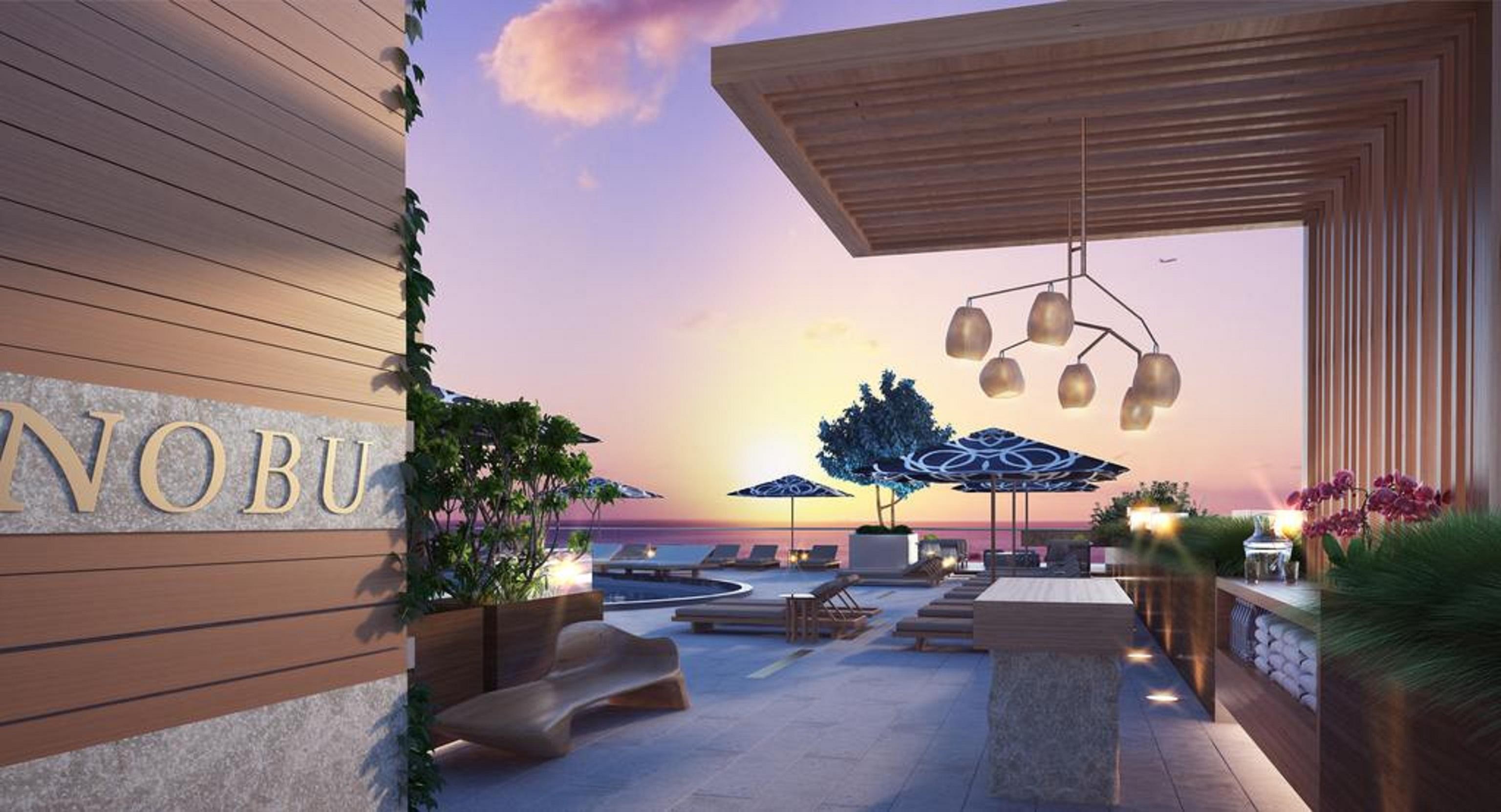 Nobu Hotel Маями Бийч Екстериор снимка