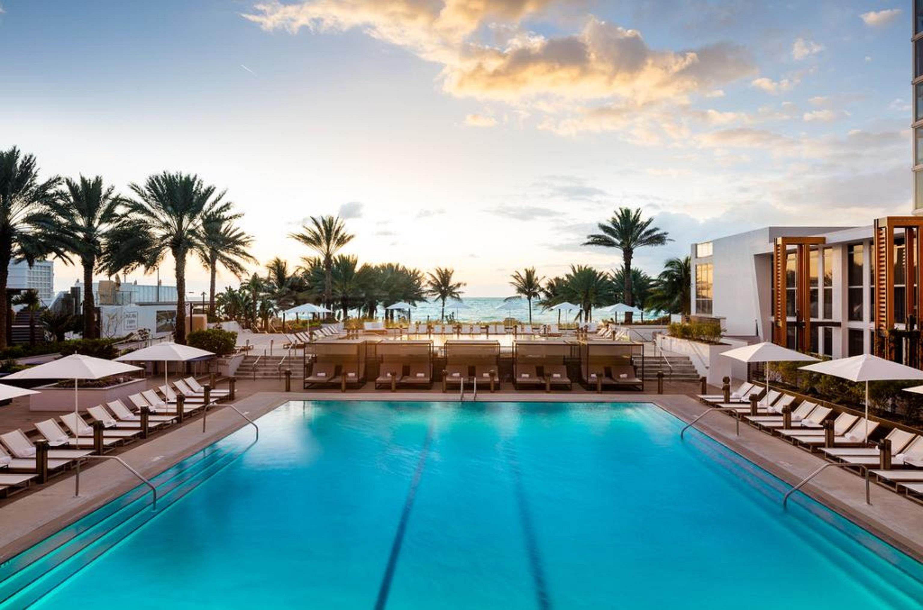 Nobu Hotel Маями Бийч Екстериор снимка